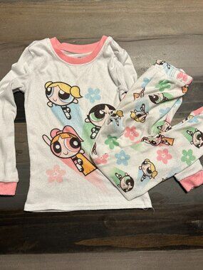Powerpuff Girls Pajama Set 4T | Cartoon Network Fleece Sleepwear